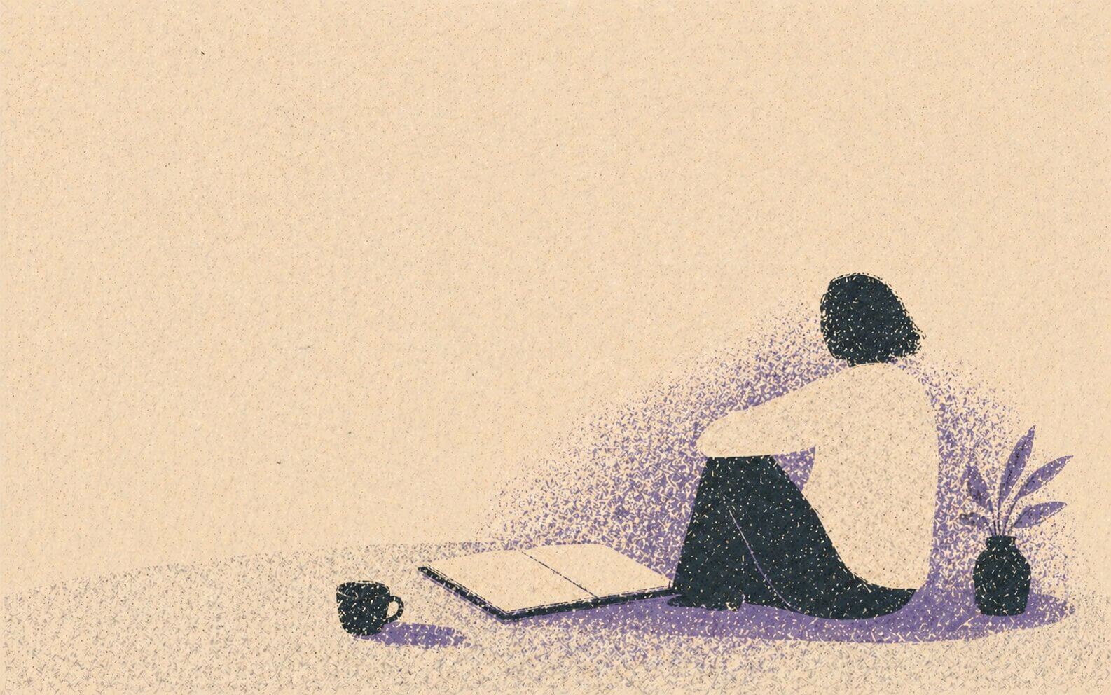 Clinician reviewing documentation for neuroaffirming practice